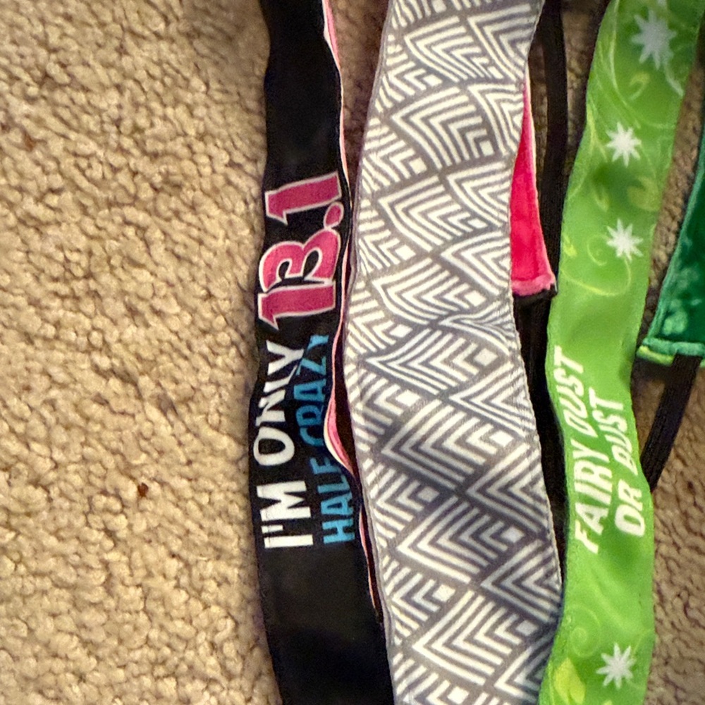 Colorful Patterned SweatyBands Running Headbands